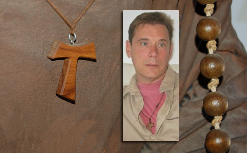 Meersel-Dreef, the TAU on a habit and Karl Hammer-Katee with the same Tau on a necklace